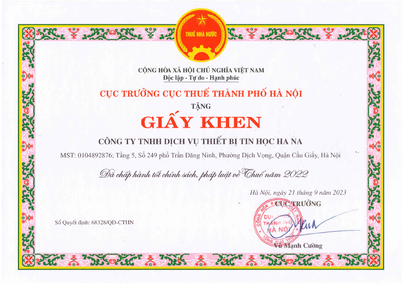 Thành tích giải thưởng (1)